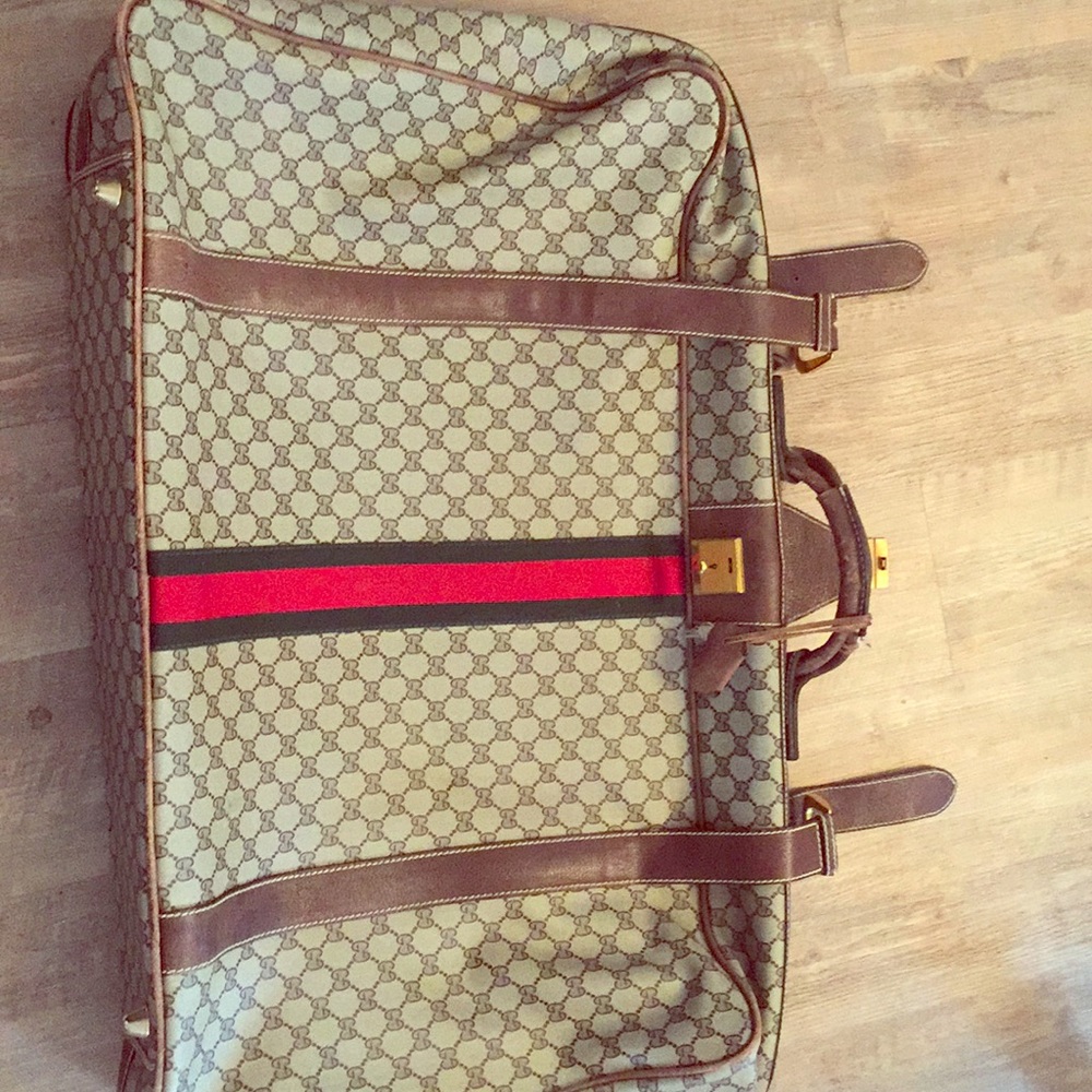 Gucci vintage suitcase